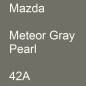 Preview: Mazda, Meteor Gray Pearl, 42A.